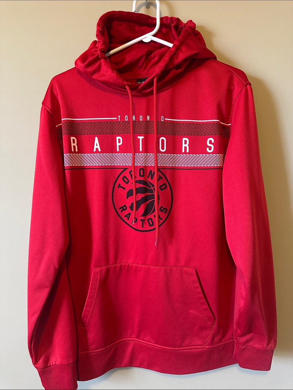 NBA Toronto Raptors Red Pullover Hoodie